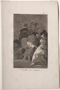 Caprichos: No One Knows Himself by Francisco de Goya
