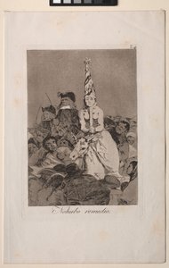 Caprichos: Nothing Could Be Done About It by Francisco de Goya