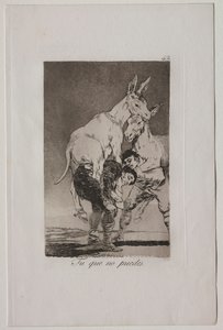 Caprichos: Thou Who Canst Not