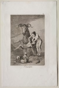 Caprichos: Trials by Francisco de Goya