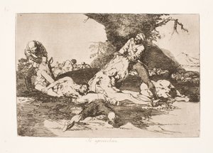 They Equip Themselves (16) by Francisco de Goya