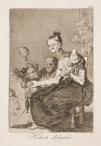 The Spinner Beautifully by Francisco de Goya