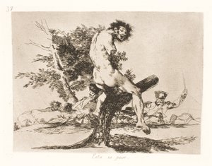 This is Worse (37) by Francisco de Goya