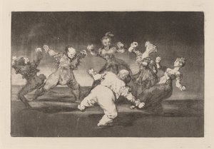 Merry Folly by Francisco de Goya