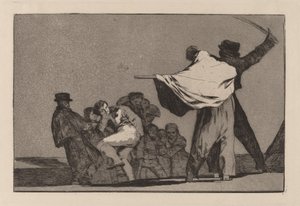 Well-Known Folly by Francisco de Goya