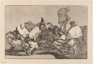 Carnival Folly by Francisco de Goya