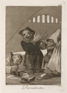 Hobgoblins. From Los Caprichos, 1797-1798