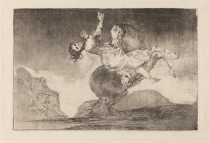 The Horse-Abductor by Francisco de Goya