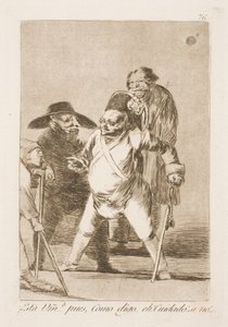 Are they there? So I said... Eh, pay attention! Or... by Francisco de Goya