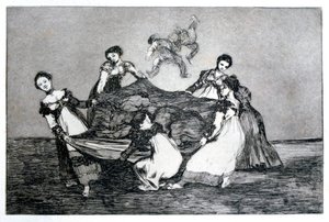Female Riddle by Francisco de Goya
