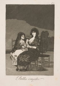 Good Advice by Francisco de Goya