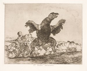 The Vulture by Francisco de Goya