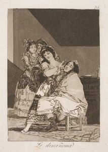 She Flays Him by Francisco de Goya