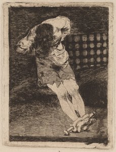 The Custody of a Criminal Does Not Call for Torture by Francisco de Goya