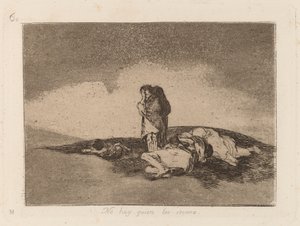 Nobody Can Help Them by Francisco de Goya