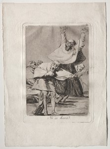 Ochenta Caprichos: It is Time by Francisco de Goya