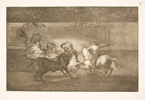 The Death of Pepe Illos (3rd Composition) by Francisco de Goya