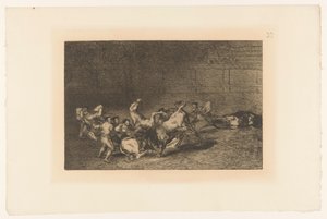 Picador Stabs a Bull with a Lance Bullfights (series title)