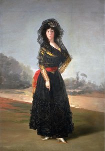 Portrait of María Cayetana de Silva, 13th Duchess of Alba by Francisco de Goya