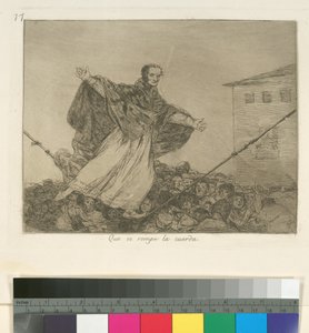 May the Cord Break, Plate 77 from The Disasters of War by Francisco de Goya
