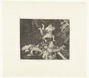 Ravages of War by Francisco de Goya