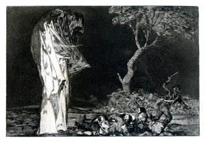 Riddle of Fear, 1819-1823 by Francisco de Goya