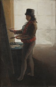 Self-Portrait in the Studio