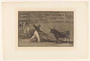 Bullfighter with Banderilla (series title: The Bullfights)