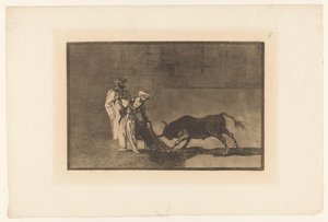 Bullfighters in an Arena (Bullfighting)