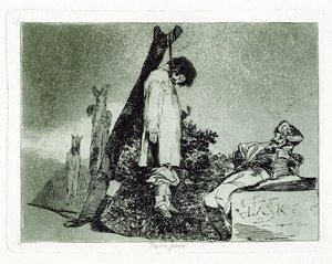 Nor This. Plate 36 from The Disasters of War by Francisco de Goya