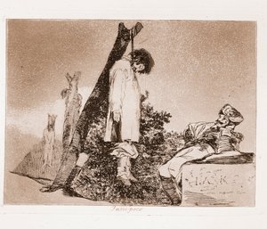 The Disasters of War: There is No Hope by Francisco de Goya