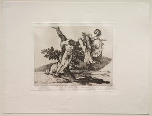The Horrors of War: An Heroic Feat! With Dead Men! by Francisco de Goya