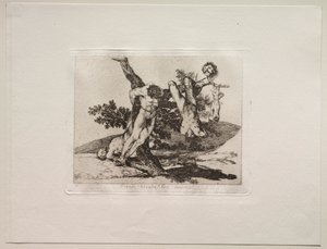 The Horrors of War: An Heroic Feat! With Dead Men! by Francisco de Goya