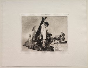 The Horrors of War: Not (In This Case) Either by Francisco de Goya
