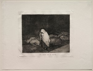 The Horrors of War: The Beds of Death by Francisco de Goya
