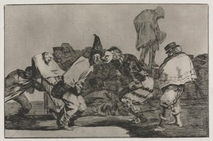 The Proverbs: Carnival Folly by Francisco de Goya