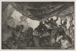 The Proverbs: Clear Folly by Francisco de Goya