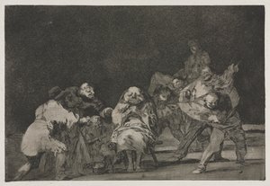 The Proverbs: Loyalty, 1864 by Francisco de Goya