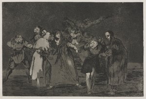 The Proverbs: Wounds Heal Quicker Than Hasty Words by Francisco de Goya