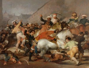 The Second of May, 1808 or The Charge of the Mamelukes, 1814 (post-restoration)