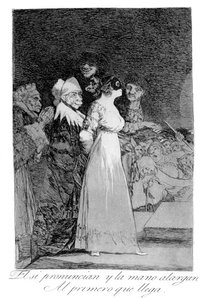 They Say Yes and Give Their Hand to the First Comer by Francisco de Goya