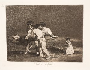 Unhappy Mother by Francisco de Goya