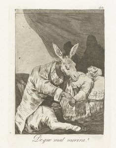 What Will He Die Of? by Francisco de Goya