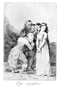 What a sacrifice!, 1799