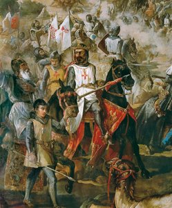 Reconquest of Spain: Battle of Las Navas de Tolosa on 16/07/1212 by Francisco de Paula van Halen