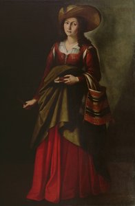 St. Marina by Francisco de Zurbaran