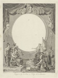 Overseas Continents Present Gifts to the Republic by Franciscus Sansom