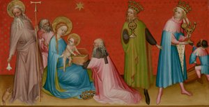 The Adoration of the Magi with Saint Anthony Abbot by Franco Flemish Master