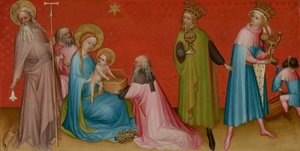 The Adoration of the Magi with Saint Anthony Abbot by Franco Flemish School