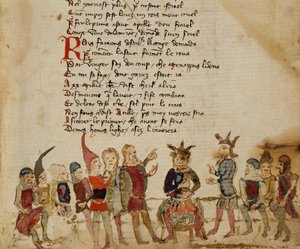 Attila the Hun and His Court, from The War of Attila by Nicola da Casola